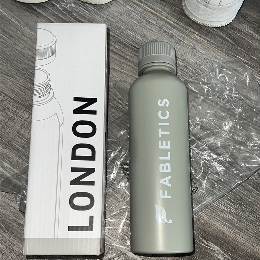 Fabletics Gray Water Bottle